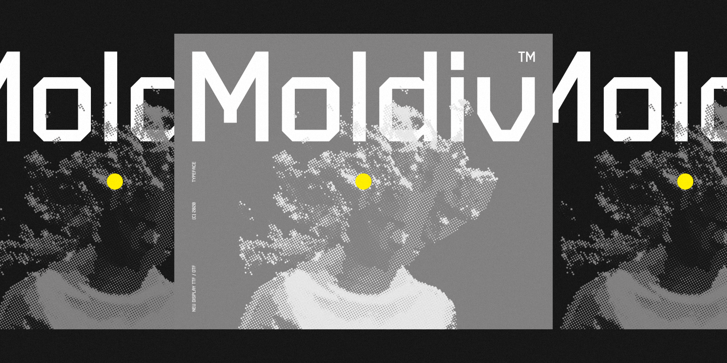 Moldiv Font preview
